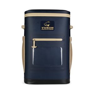Hatchie Backpack Cooler Navy/Tan Product Image