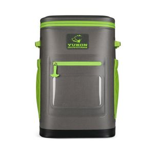 Hatchie Backpack Cooler Charcoal/Green Product Image