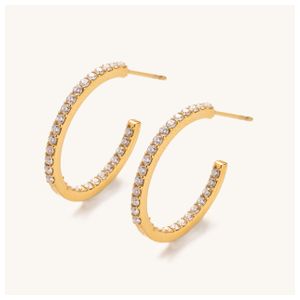 Sutton Crystal Hoop Product Image