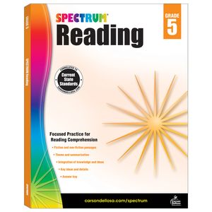 Spectrum Reading Workbook, Grade 5: Volume 24 Product Image