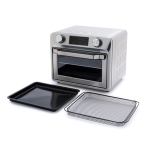 GreenPan Bistro 9-in-1 Air Fryer Toaster Oven Stainless Steel Product Image