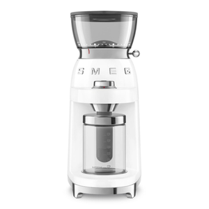 SMEG Multipurpose Conical Burr Coffee Grinder White Product Image