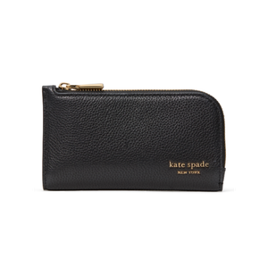 kate spade Devin Small Slim Bifold Wallet Black Product Image