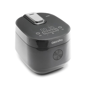 GreenPan Bistro 8-Cup Carb-Reducing Rice Cooker Graphite Product Image