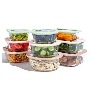 18pc Signature Glass Food Storage Set Desert Sage Product Image