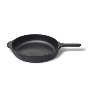 12" Enameled Cast Iron Large Skillet Charcoal Product Image