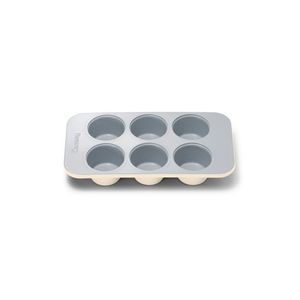 6 Cup Muffin Pan Cream Product Image