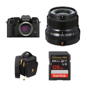 FUJIFILM X-T50 Mirrorless Camera with 23mm f/2 Len Product Image