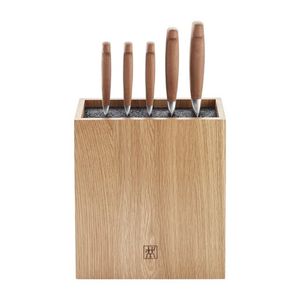 Four Star Wood 6pc Knife Block Set Product Image