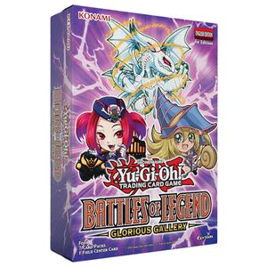 Konami - Yu-Gi-Oh! Battles of Legend Glorious Gallery 4Pk with Field Center Card Product Image