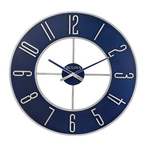 The Blue Steel Home Decor Wall Clock Product Image