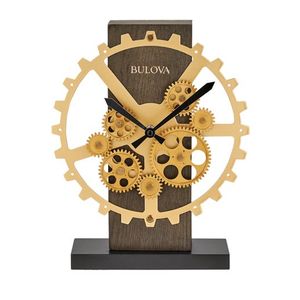 The Cog Master Gear Wood Table Clock Product Image