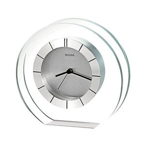 Accolade Glass Tabletop Clock Product Image