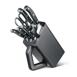 Grand Maitre 6pc Knife Black Set Black Product Image