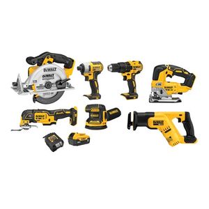 20V MAX Cordless 7-Tool Combo Kit Product Image