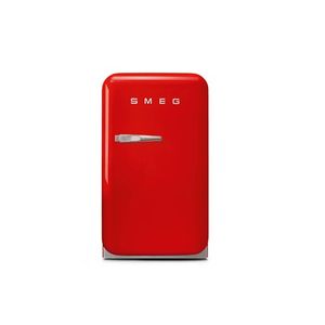 FAB 5 Retro Mini Refrigerator - Right Hinge Red Product Image