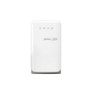 FAB 5 Retro Mini Refrigerator - Left Hinge White Product Image