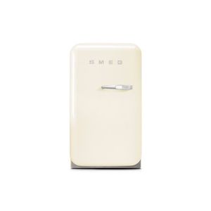 FAB 5 Retro Mini Refrigerator - Left Hinge Cream Product Image