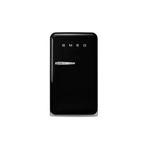 FAB 10 Retro Refrigerator - Right Hinge Black Product Image