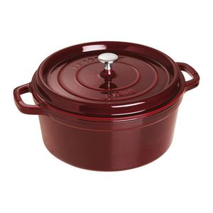 7qt Cast Iron Round Dutch Oven Grenadine Product Image