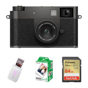 FUJIFILM X half Digital Camera with INSTAX MINI Li Product Image