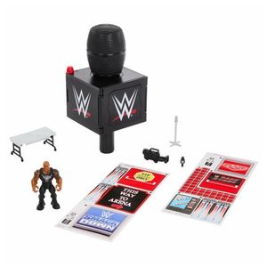 WWE Final Boss Microphone Playset w/ The Rock Action Figure Ages 6+ Years Product Image