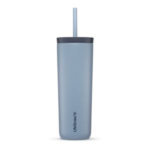 LifeStraw Go Series 18oz Stainless Steel Tumbler Icelandic Blue Product Image