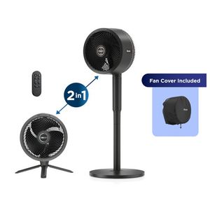 FlexBreeze Indoor & Outdoor Pedestal & Table Fan w/ Cover Product Image