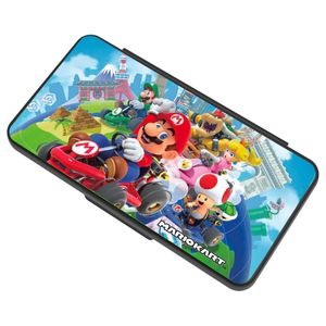 RDS Industries - Nintendo Switch Game Traveler 24 Game Card Mario Kart Case - Black Product Image