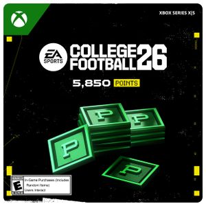 College Football 26: 5,850 Points [Digital] Product Image