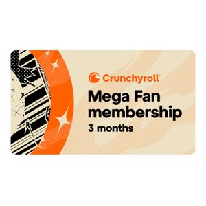 Crunchyroll - Mega Fan Membership 3 Month Gift Card [Digital] Product Image