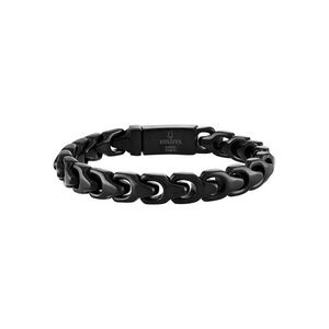 Bulova Link 10mm Black Stainless Steel Bracelet 8.5" Product Image