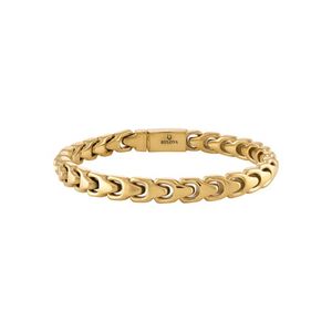 Bulova Link  8mm Gold-Tone Stainless Steel Bracelet 8.5" Product Image