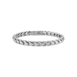 Bulova Link 6mm Silver-Tone Stainless Steel Bracelet 7.25" Product Image