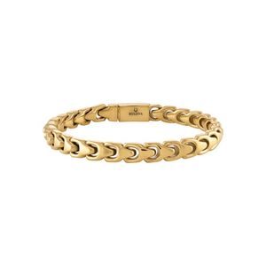 Bulova Link 6mm Gold-Tone Stainless Steel Bracelet 7.25" Product Image