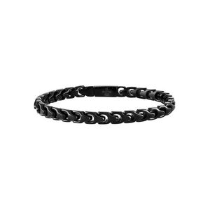 Bulova Link 6mm Black Stainless Steel Bracelet 8" Product Image
