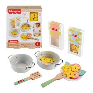 Wooden Toy Pots & Pasta Chef Set Ages 3+ Years Product Image