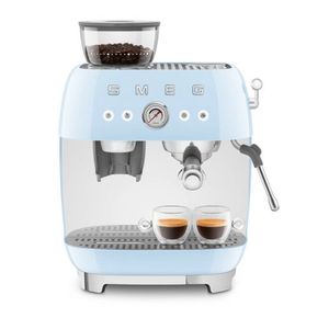 Semi-Automatic Espresso Machine Pastel Blue Product Image
