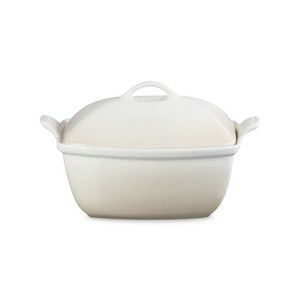 4.5qt Heritage Stoneware Deep Covered Baker Meringue Product Image