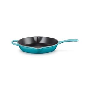10.25" Signature Cast Iron Deep Round Skillet Caribbean Product Image