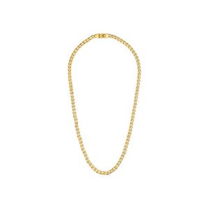 Bulova Link 6mm Polished Stainless Steel Necklace - 22" Gold-Tone Product Image