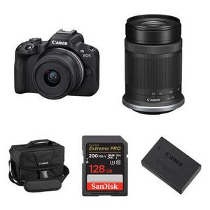 Canon EOS R50 Mirrorless Camera with 18-45mm & 55- Product Image