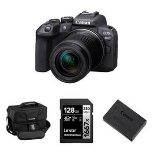 Canon EOS R10 Mirrorless Camera with 18-150mm Lens Product Image
