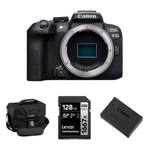 Canon EOS R10 Mirrorless Camera with Essentials+ K Product Image