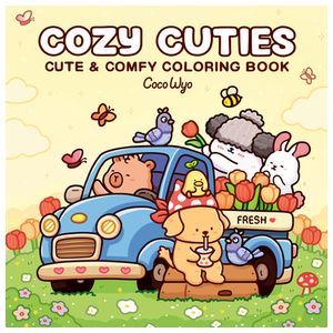 Cozy Cuties: Coloring Book for Adults and Kids Product Image