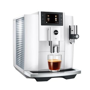 E8 Automatic Coffee Machine White Product Image