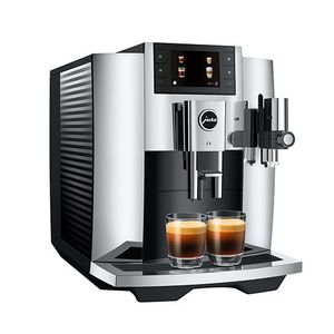 E8 Automatic Coffee Machine Chrome Product Image