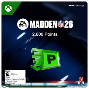 Madden NFL 26: 2,800 MUT POINTS [Digital] Product Image