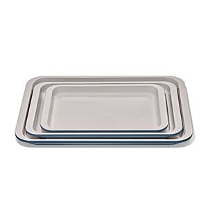 Good Grips 3pc NS Pro Ceramic Coated Metal Bakeware Set Storm Blue Product Image