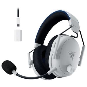 Razer - BlackShark V3 Pro ANC Wireless Over-the-Ear Gaming Headset for PlayStation, PC, Mac, Nintendo Switch, Smartphone - White Product Image